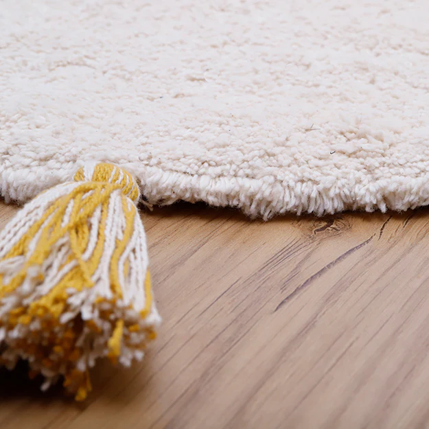 Cotton Rug - Round Rainbow - Image 5