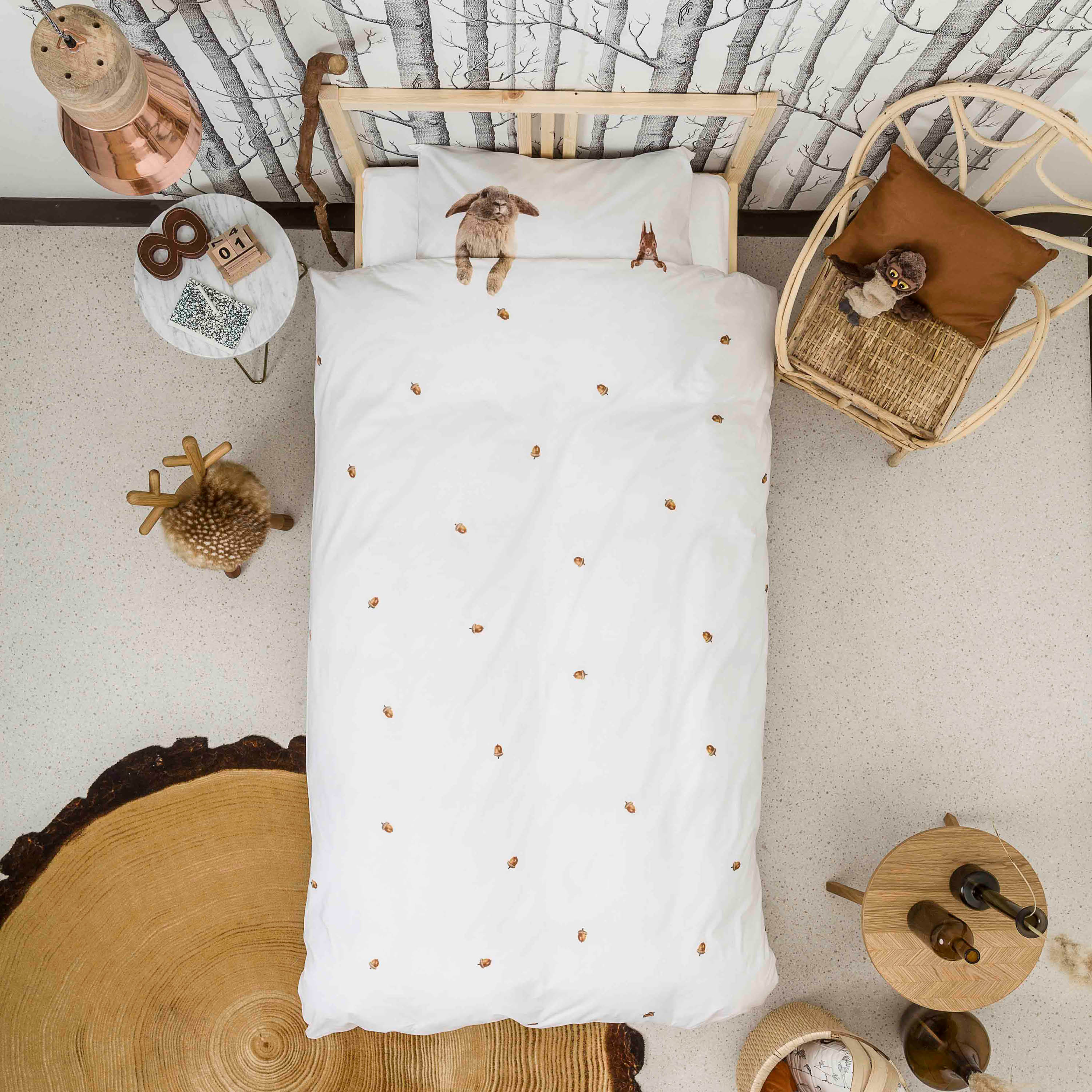 Snurk Furry Friends Organic Bedding Set - Image 3