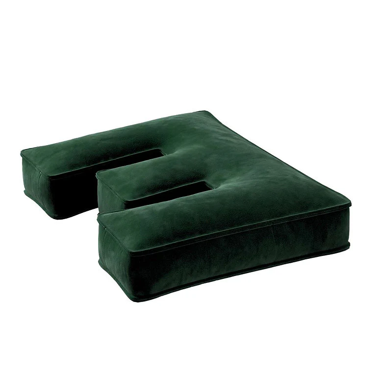 Velvet Letter Cushion - E (Various Colours) - Image 19