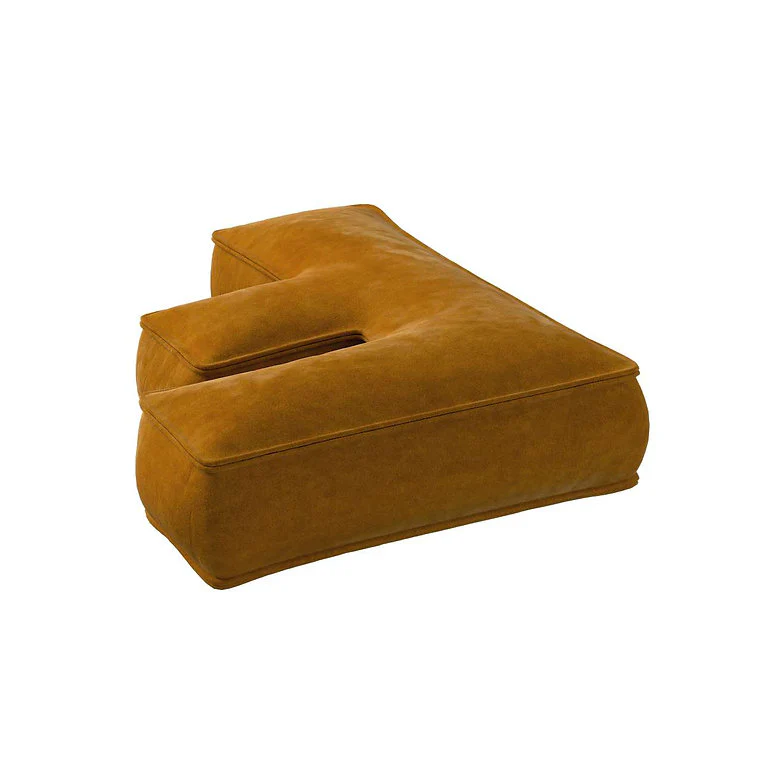 Velvet Letter Cushion - F  (Various Colours) - Image 21