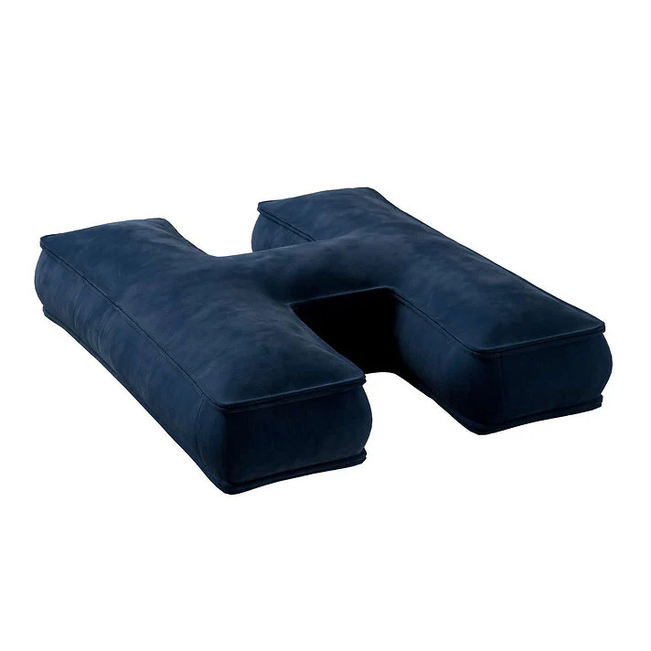 Velvet Letter Cushion - H (Various Colours) - Image 21