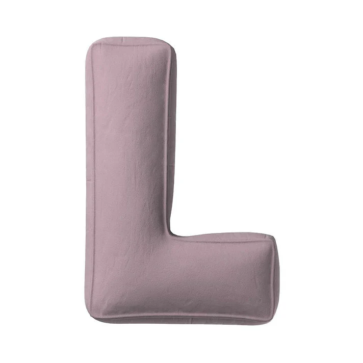 Velvet Letter Cushion - L (Various Colours) - Image 3