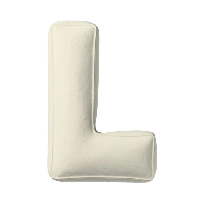 Velvet Letter Cushion - L (Various Colours) - Image 6