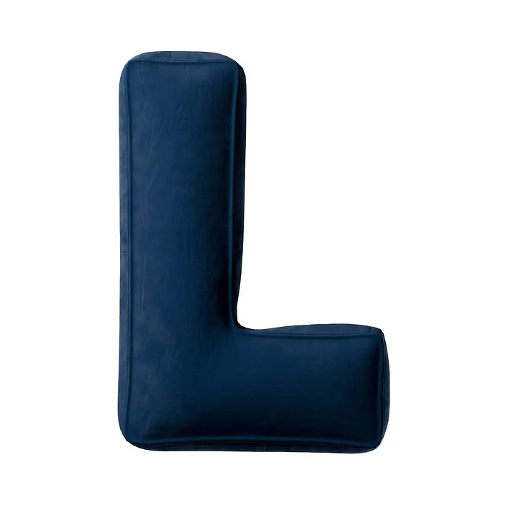 Velvet Letter Cushion - L (Various Colours) - Image 8