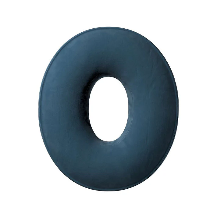 Velvet Letter Cushion - O (Various Colours) - Image 9