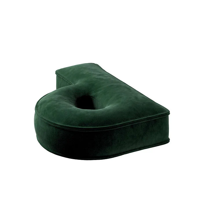 Velvet Letter Cushion - P (Various Colours) - Image 20