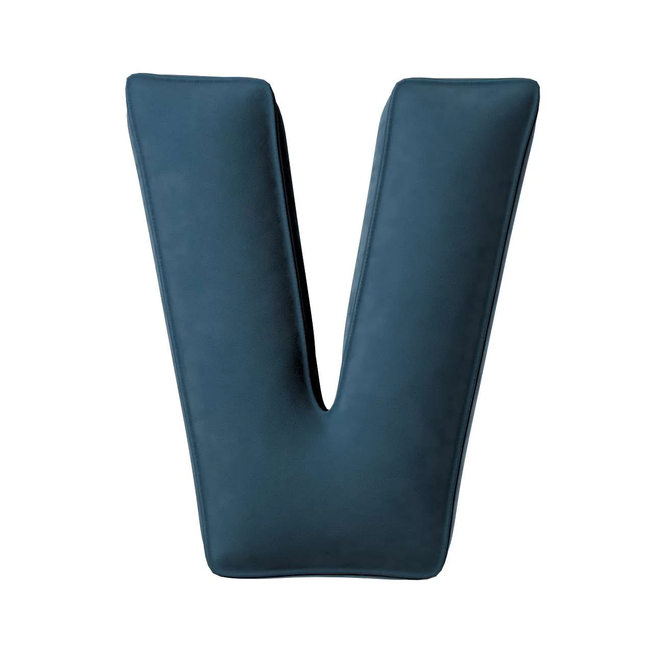 Velvet Letter Cushion - V (Various Colours) - Image 8