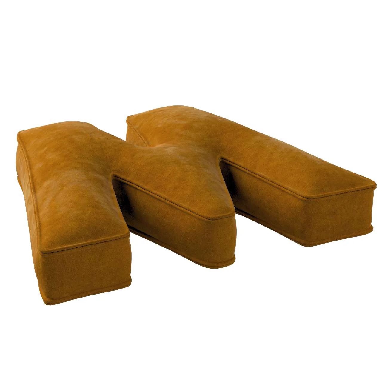 Velvet Letter Cushion - W (Various Colours) - Image 21