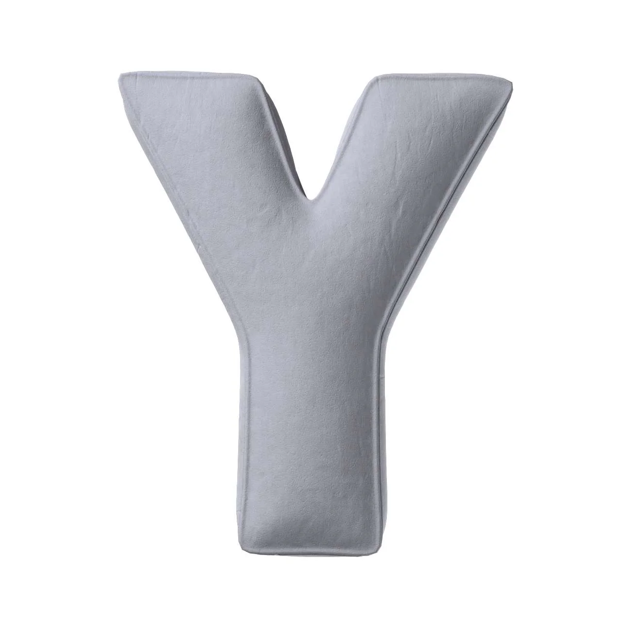 Velvet Letter Cushion - Y (Various Colours) - Image 5