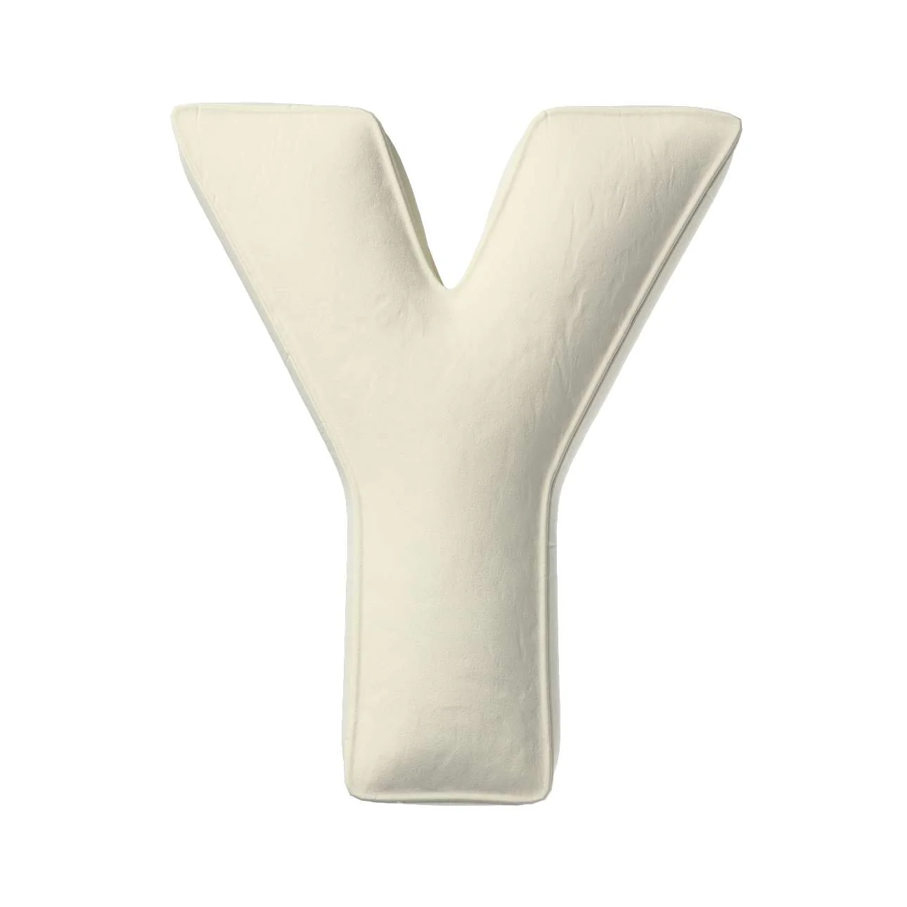 Velvet Letter Cushion - Y (Various Colours) - Image 6