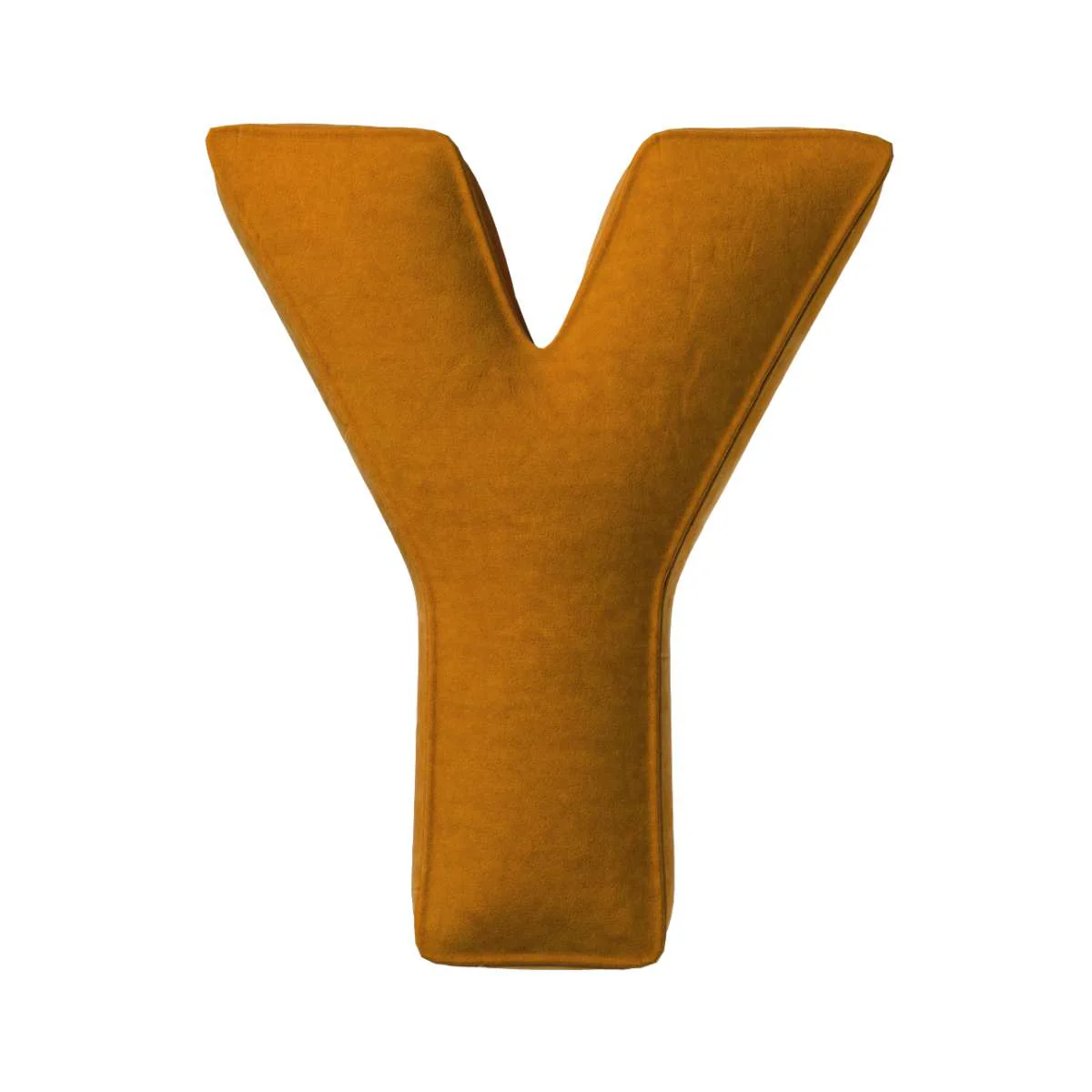 Velvet Letter Cushion - Y (Various Colours) - Image 7
