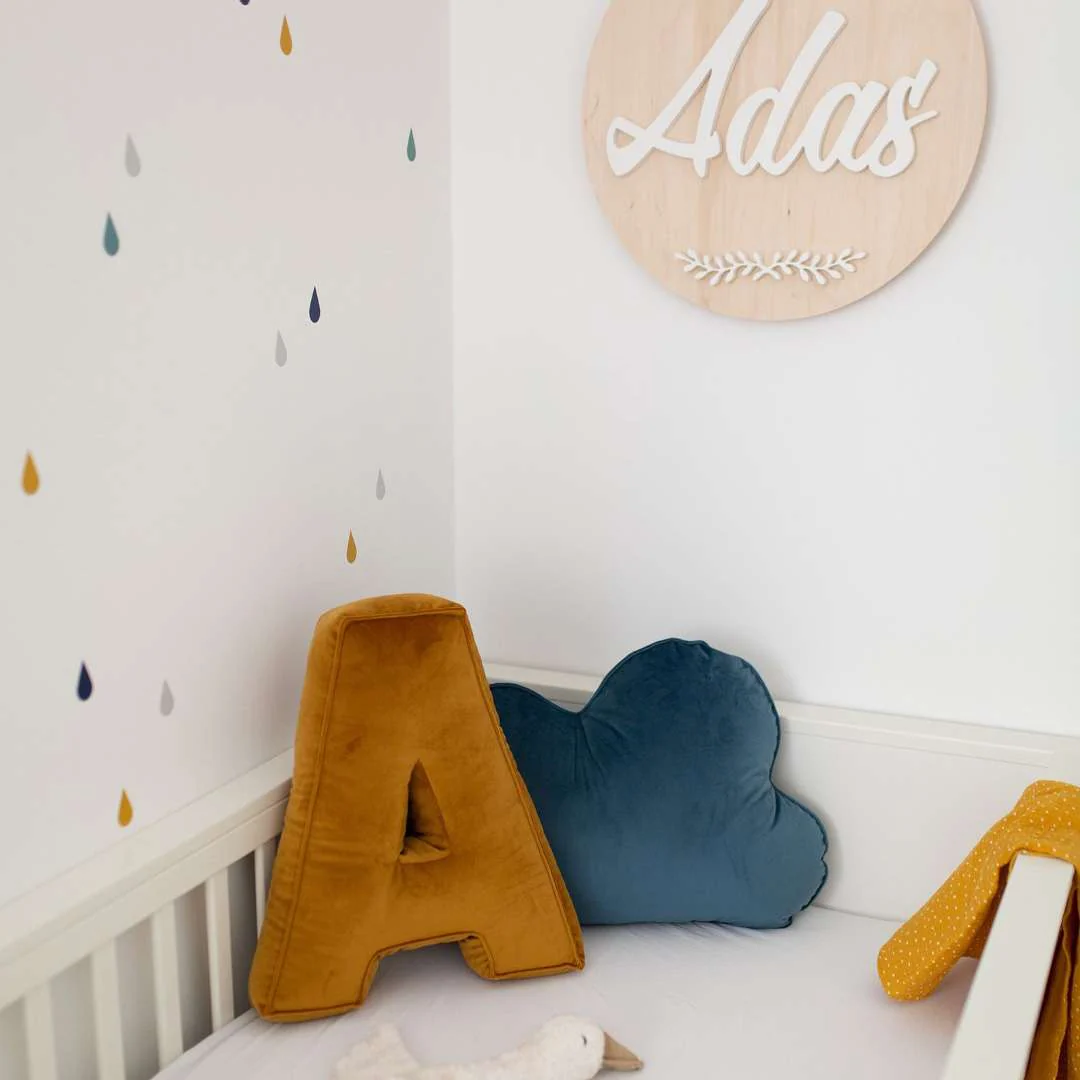 Velvet Letter Cushion - Y (Various Colours) - Image 9