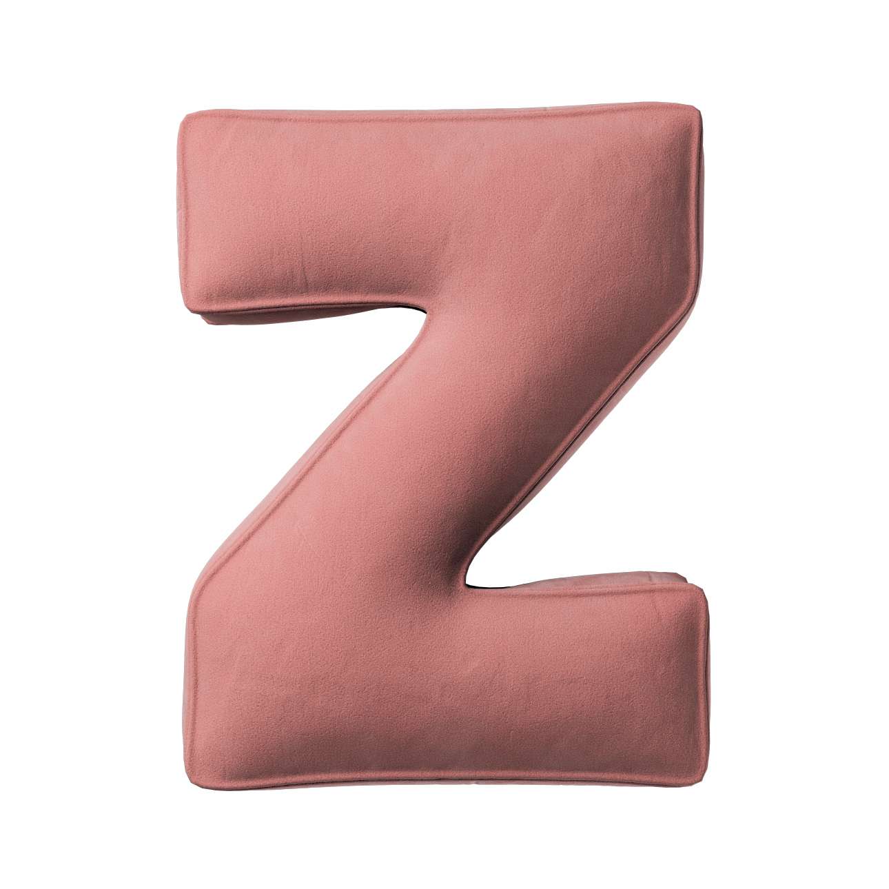 Velvet Letter Cushion - Z (Various Colours) - Image 2