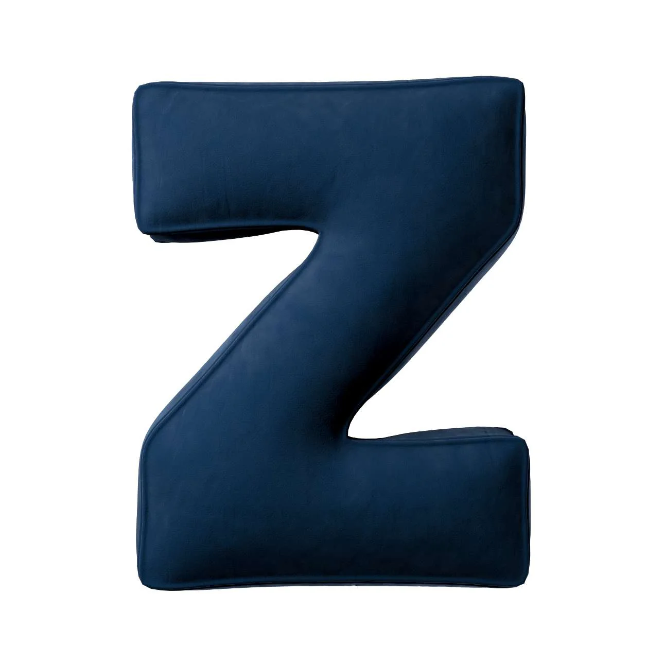 Velvet Letter Cushion - Z (Various Colours) - Image 7
