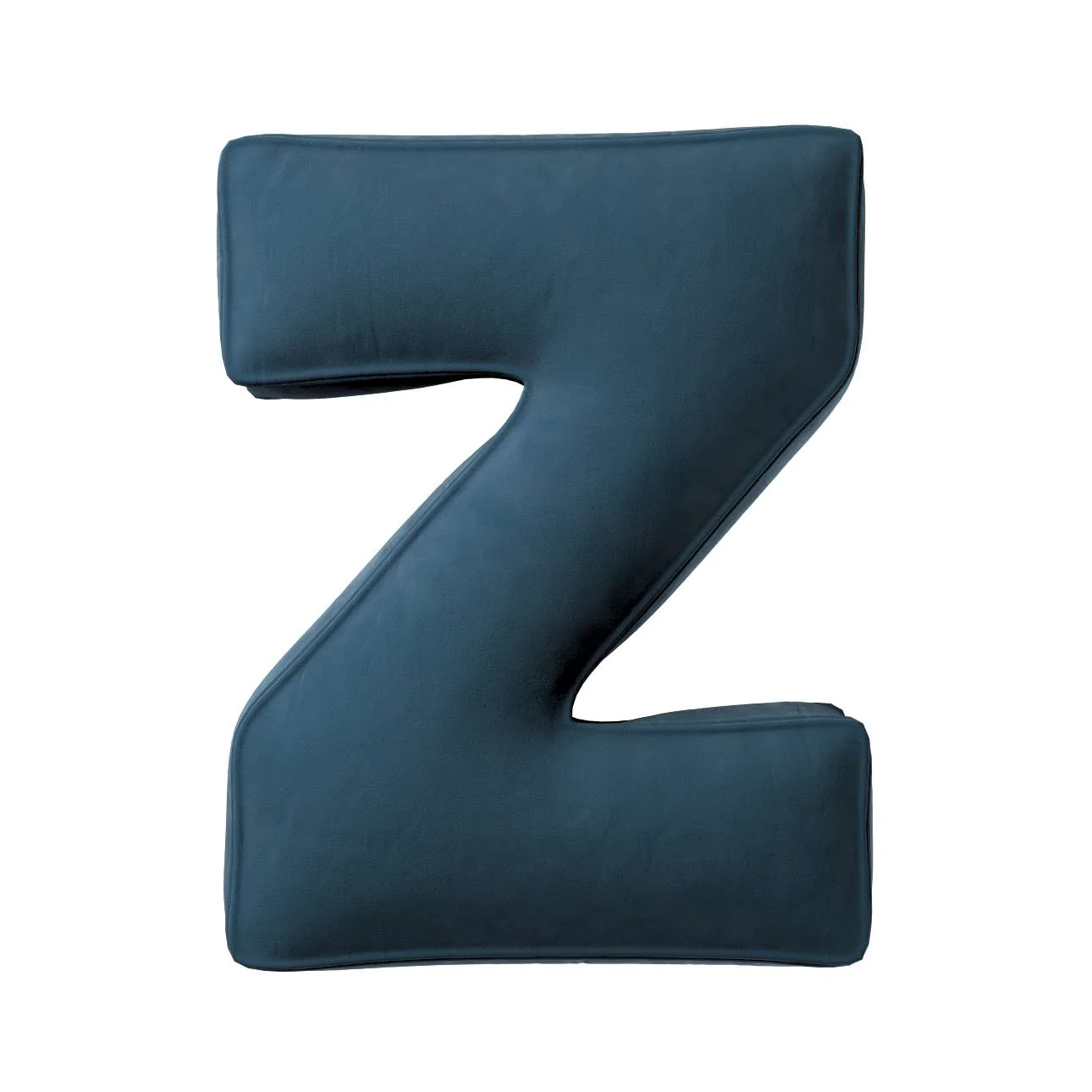 Velvet Letter Cushion - Z (Various Colours) - Image 8