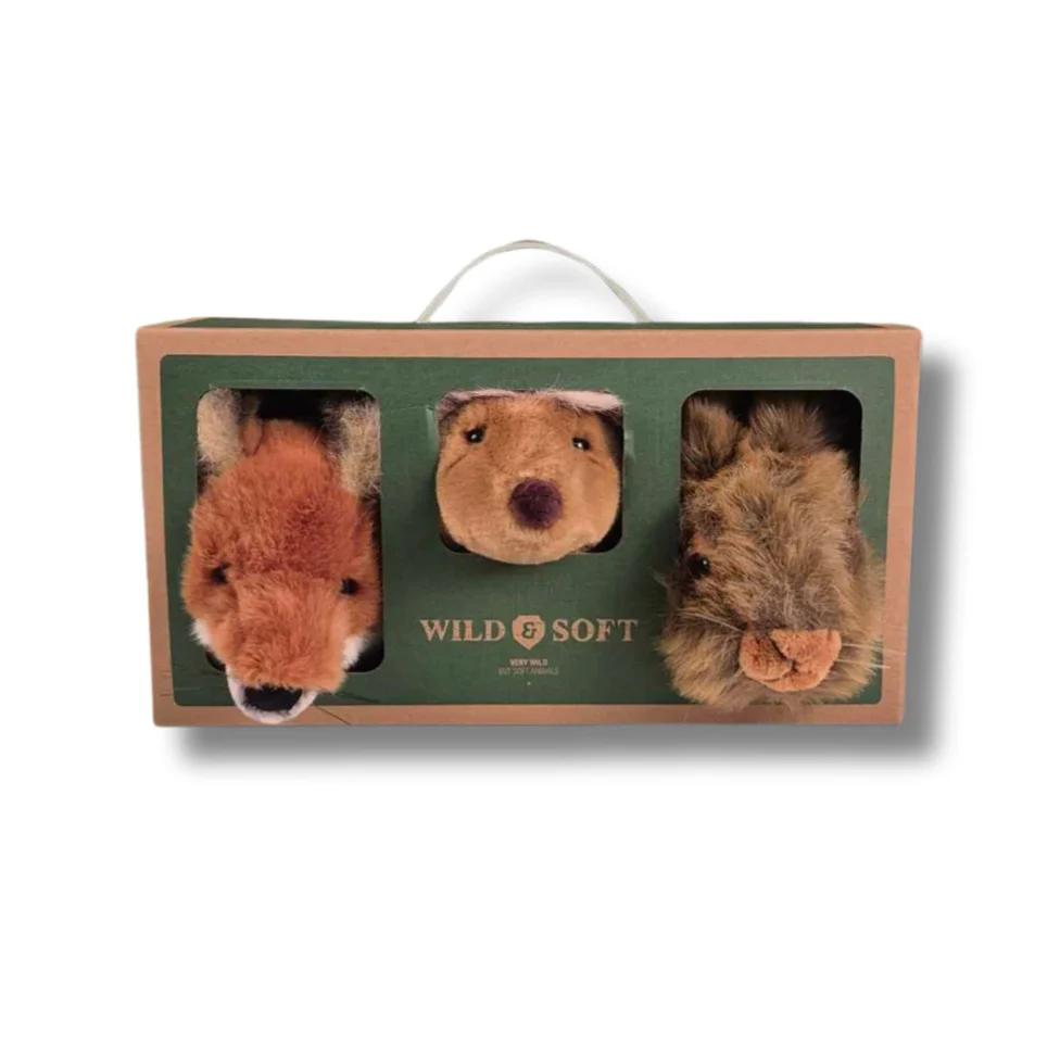 Wild & Soft Mini Wall Toys - Forest Box (3 Pack) - Image 2