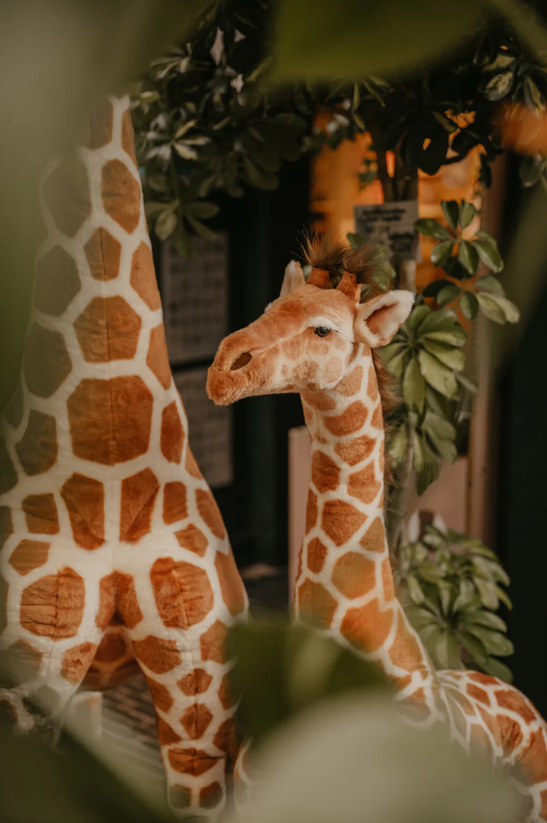 Wild & Soft Plush Standing Giraffe  - Various Size - Image 3