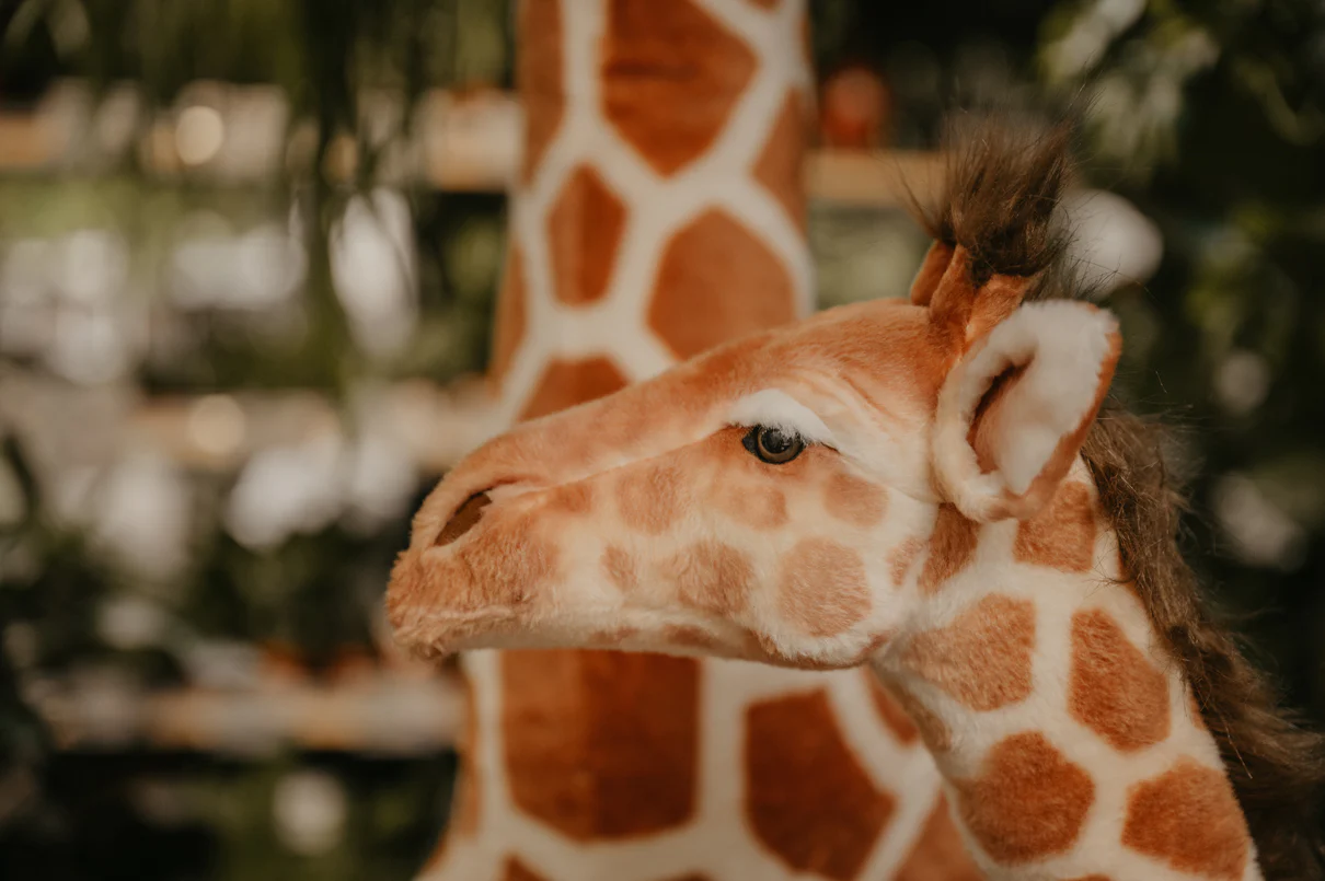 Wild & Soft Plush Standing Giraffe  - Various Size - Image 4