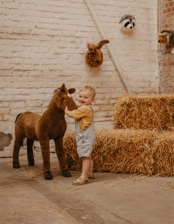 Wild & Soft Standing Plush Horse - Image 4