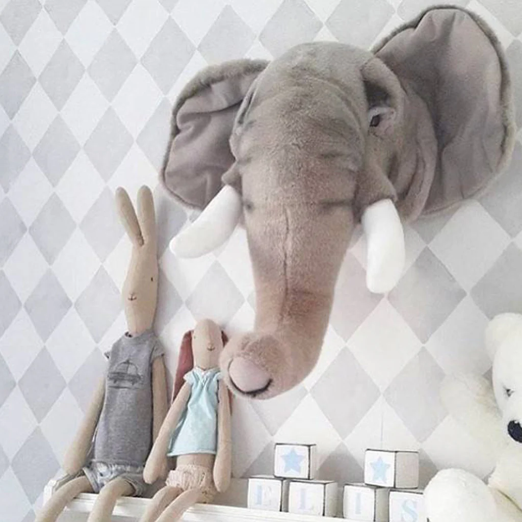 Wild & Soft Wall Toy - George The Elephant - Image 3