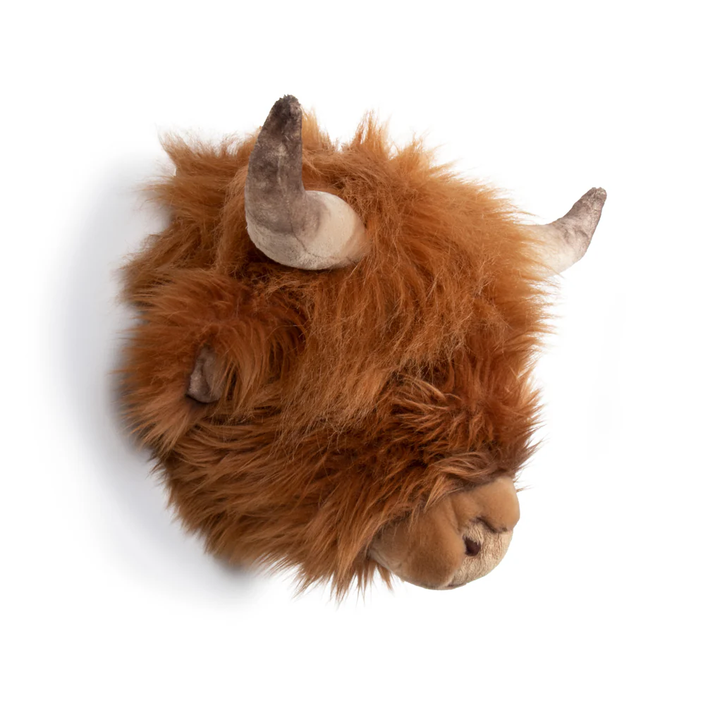 Wild & Soft Wall Toy - Nicholas The Highland Cow - Image 2