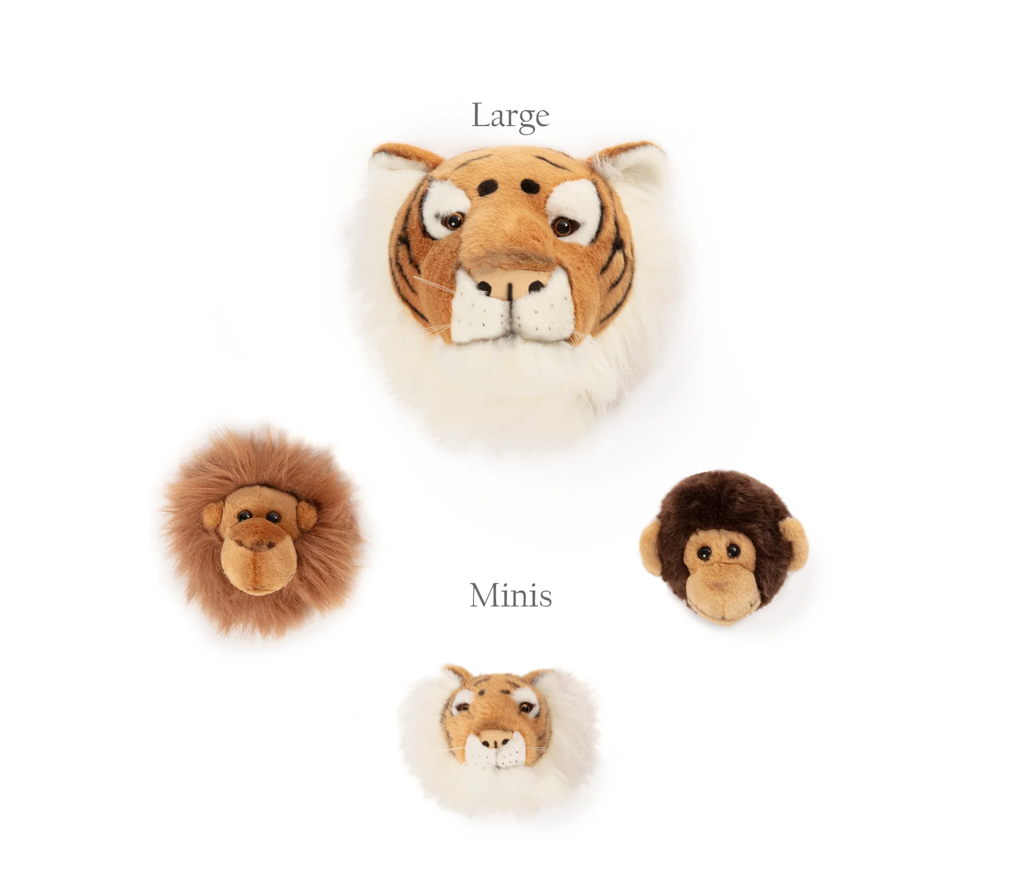 Wild & Soft Mini Wall Toys - Jungle Box (3 Pack) - Image 3
