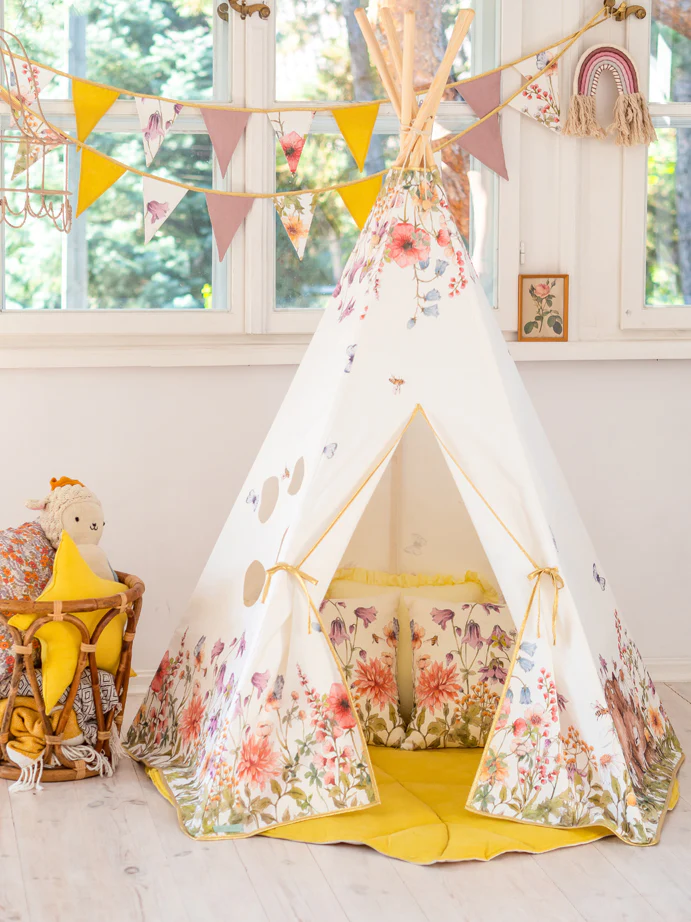 Wildflowers Teepee Tent - Image 2