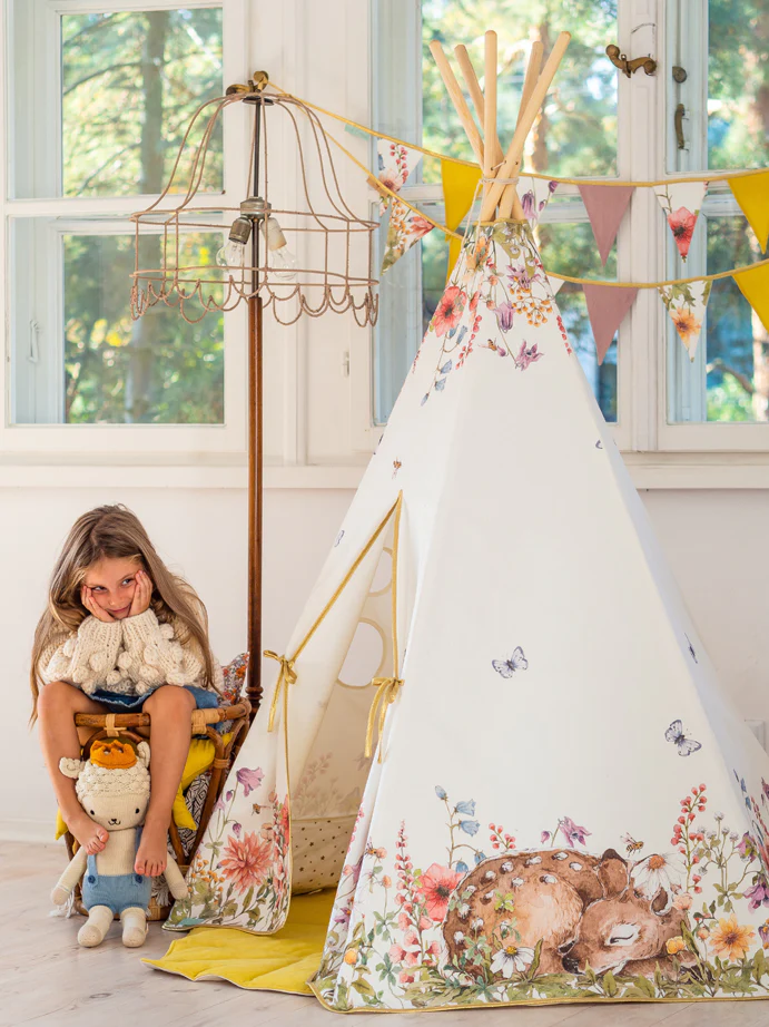 Wildflowers Teepee Tent - Image 4