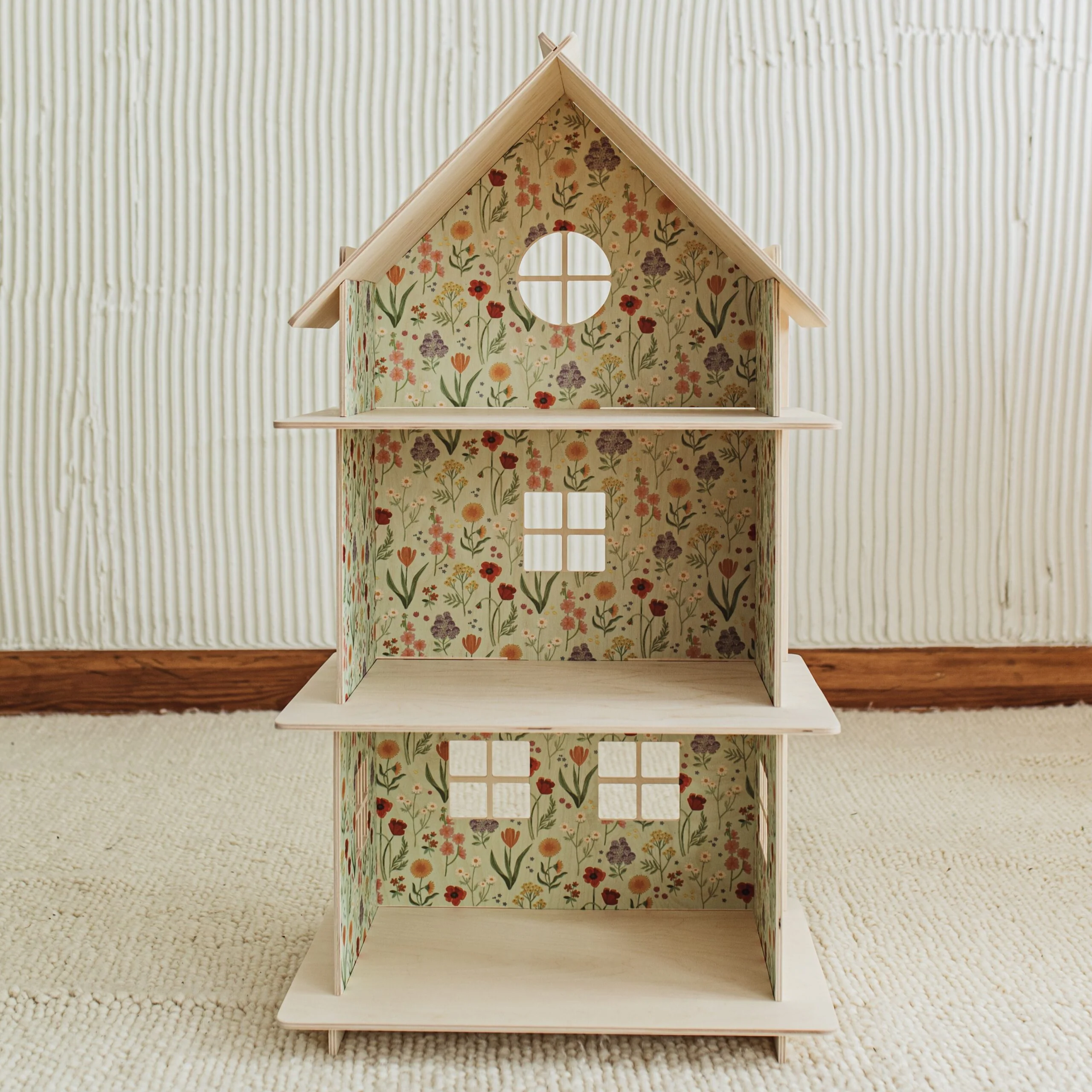 Large Wooden Dollhouse - Meadow - Image 8