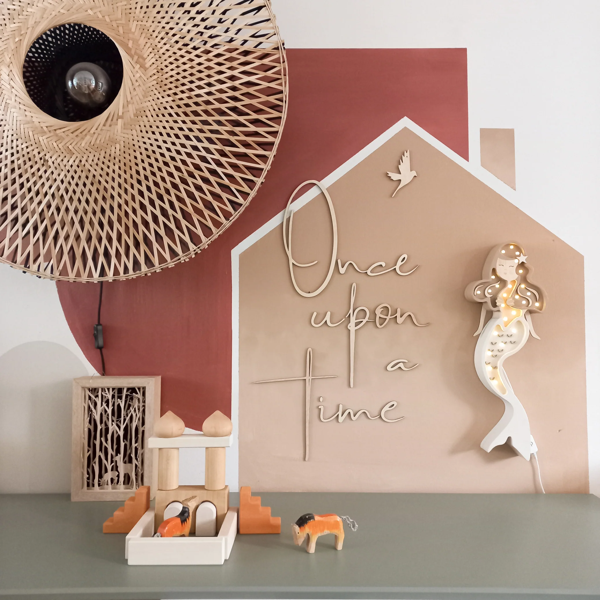Wooden Wall Sign - Once Upon A Time - Image 4